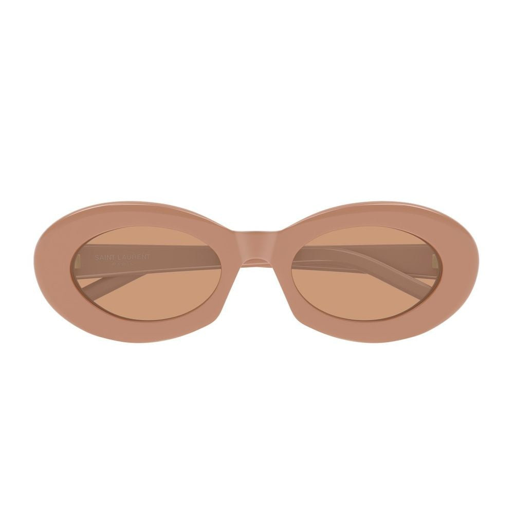 Saint Laurent Sl 594 Linea Sl Logo Oval Frame Acetate Sunglasses