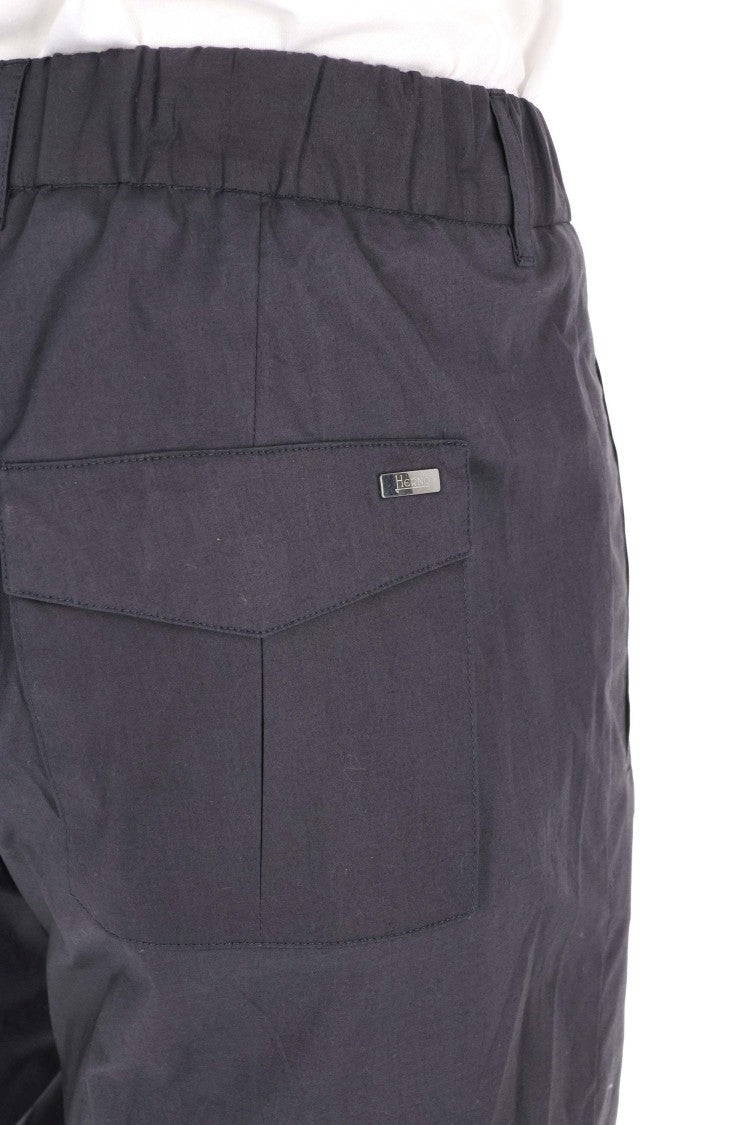 Herno Superlight Cotton Jogger Bermuda