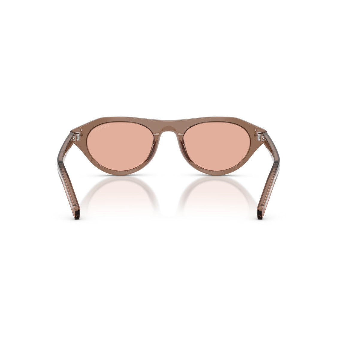 Prada 0Pr B15s Translucent Brown Acetate Sunglasses