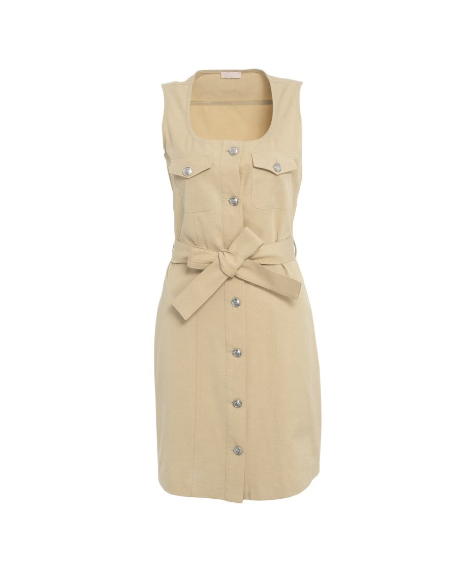 Liu Jo Mini Dress With Waist Belt