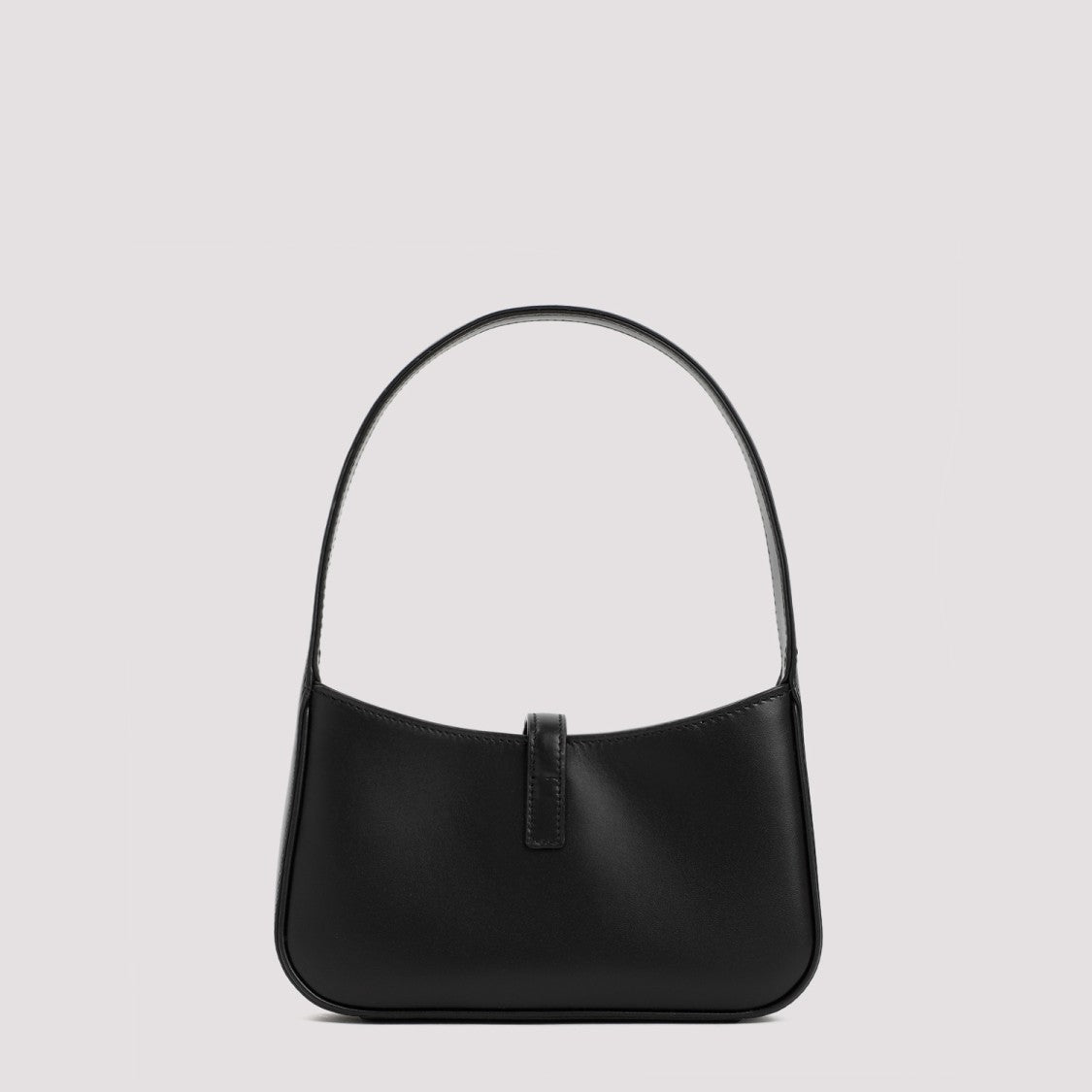 Saint Laurent Black Leather Hobo Mini Bag