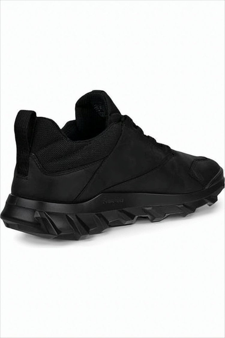 Ecco Textured Nubuck Lace-Up Shoes With Angular Sole
