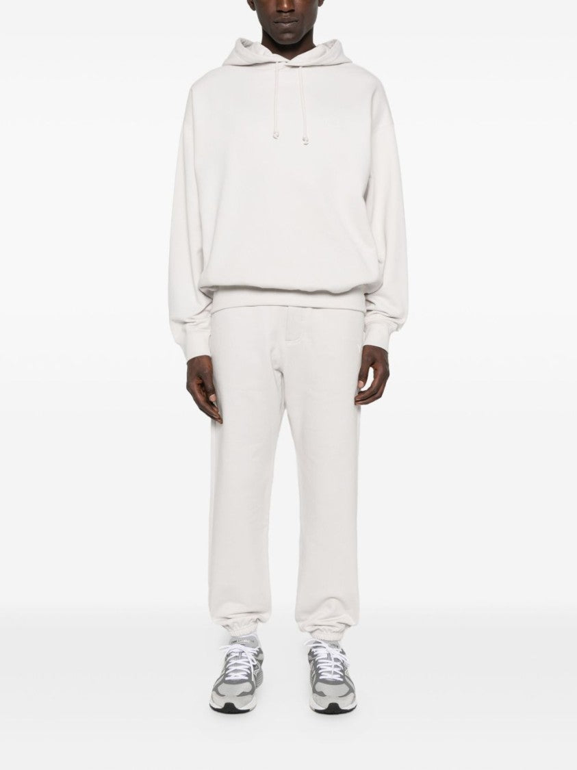 Y-3 Relaxed Beige Trousers With Elastic Waistband