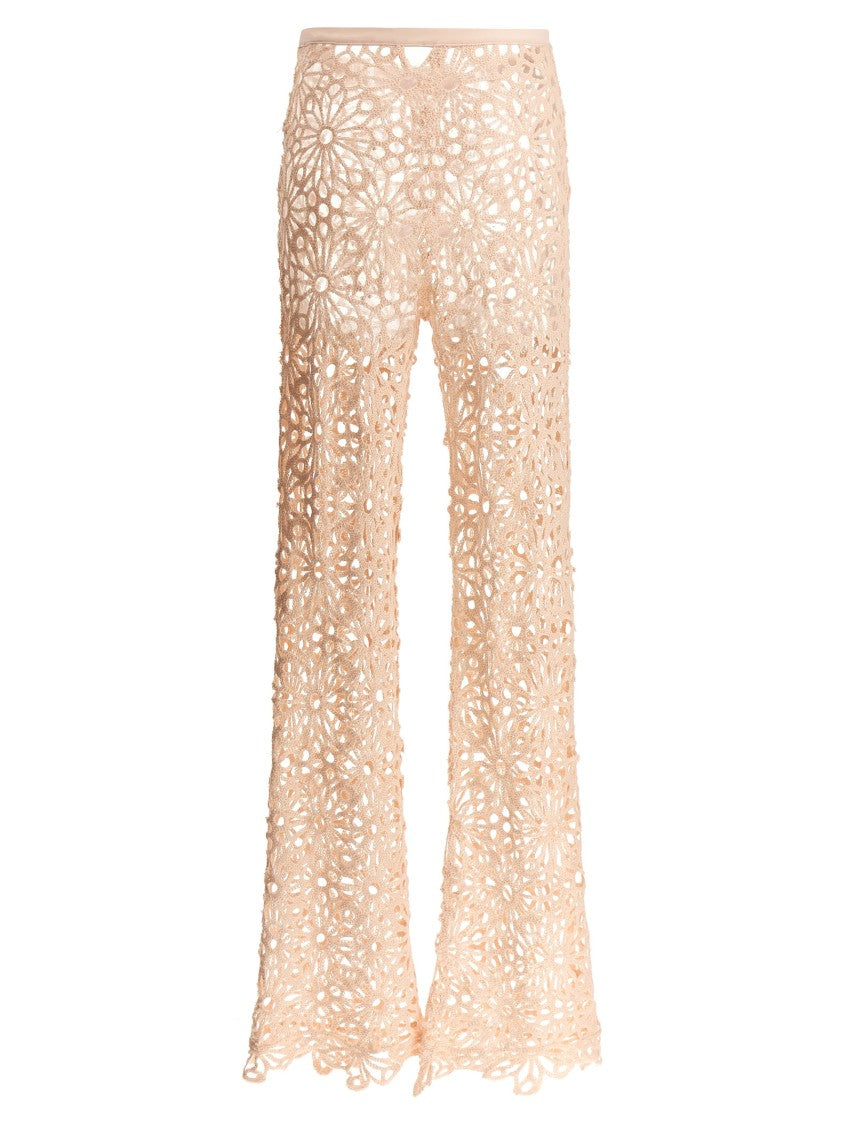 Norma Kamali 'Crochet' Pants