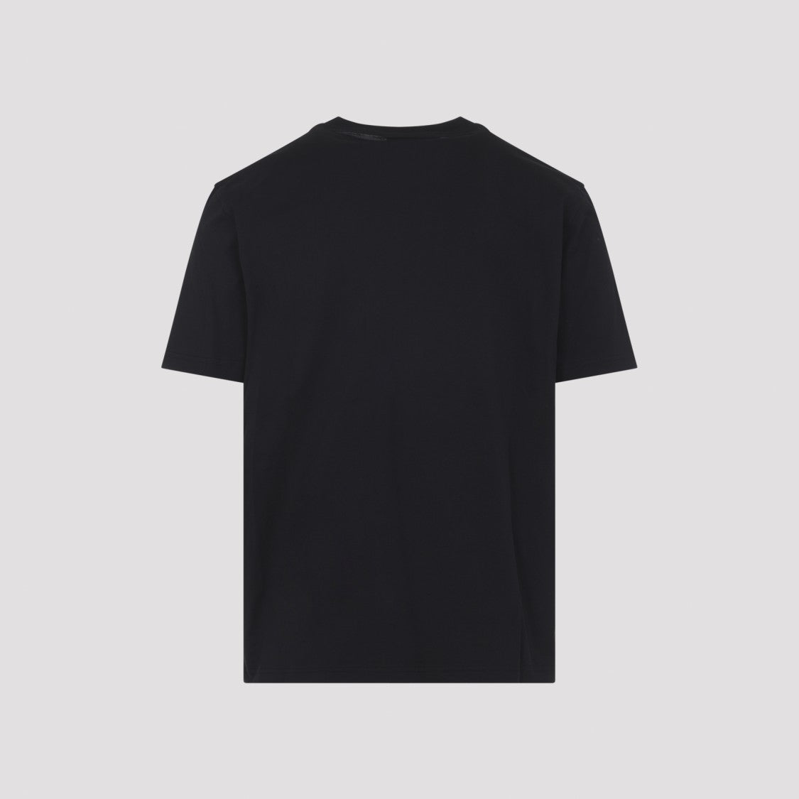 Lanvin Graphic Logo Black T-Shirt With Contrasting Outline