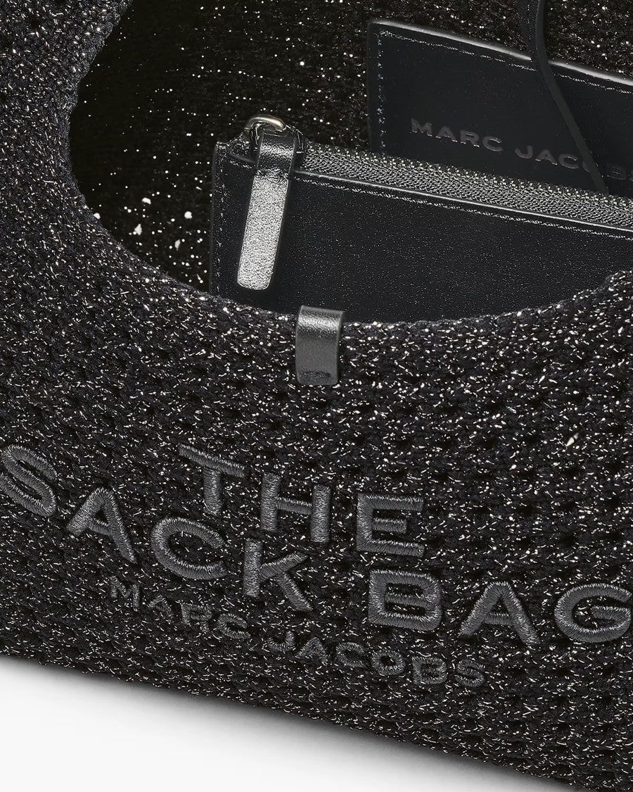 Marc Jacobs Intricately Crocheted Sack Bag With Shimmering Lurex