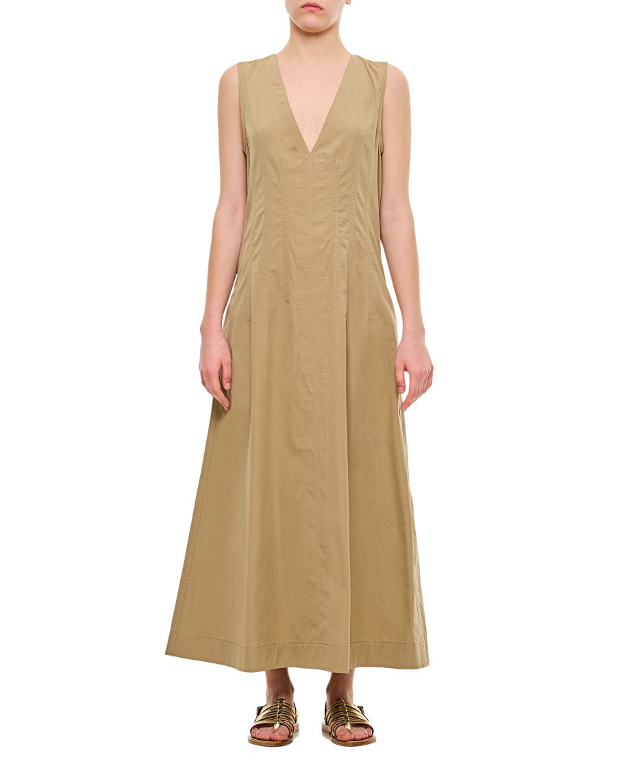 Bottega Veneta Open Back Cotton Dress