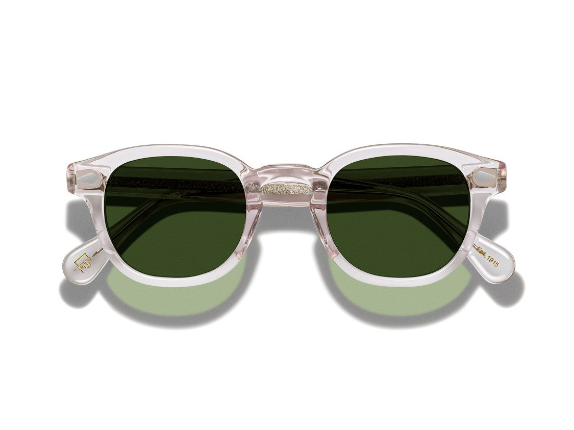 Moscot Green Or-Lmb2-S Translucent Acetate Sunglasses