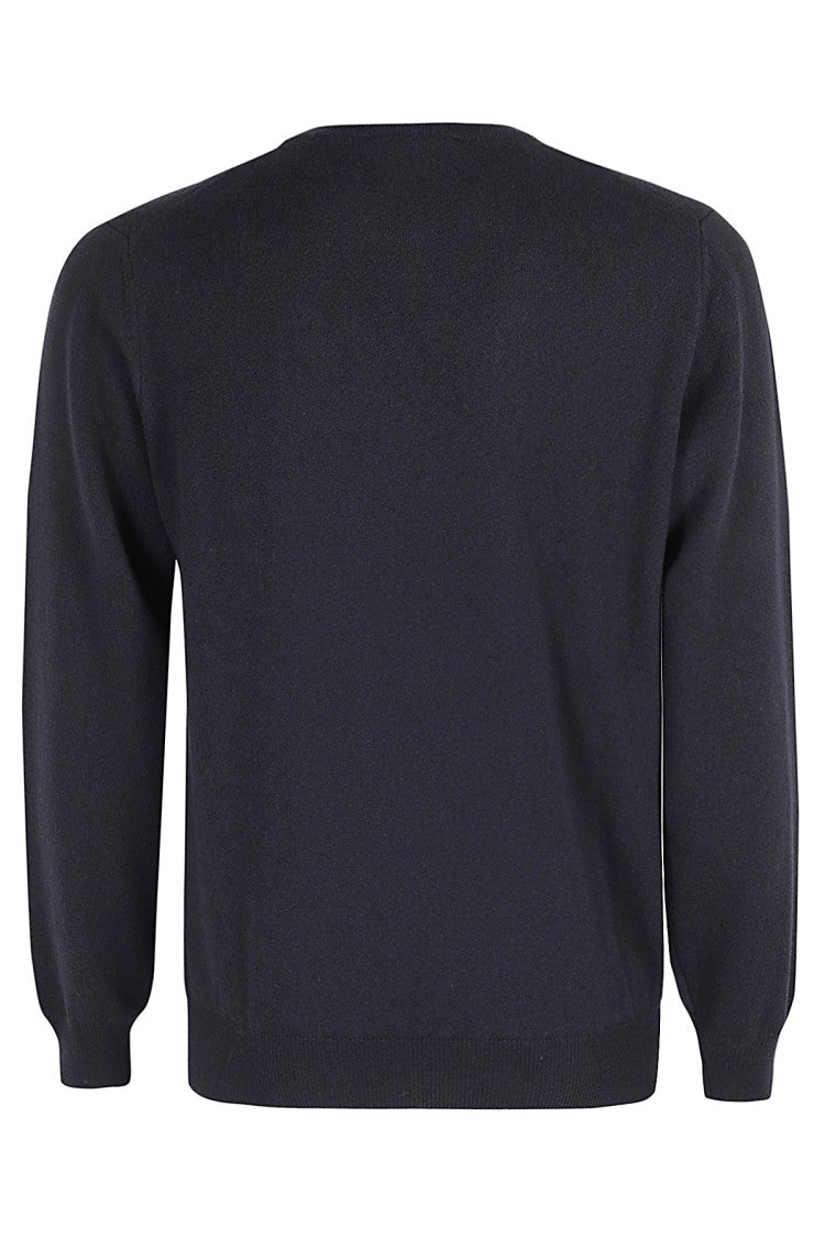 Filippo De Laurentiis Cashmere-Wool Blend Crew Neck Sweater