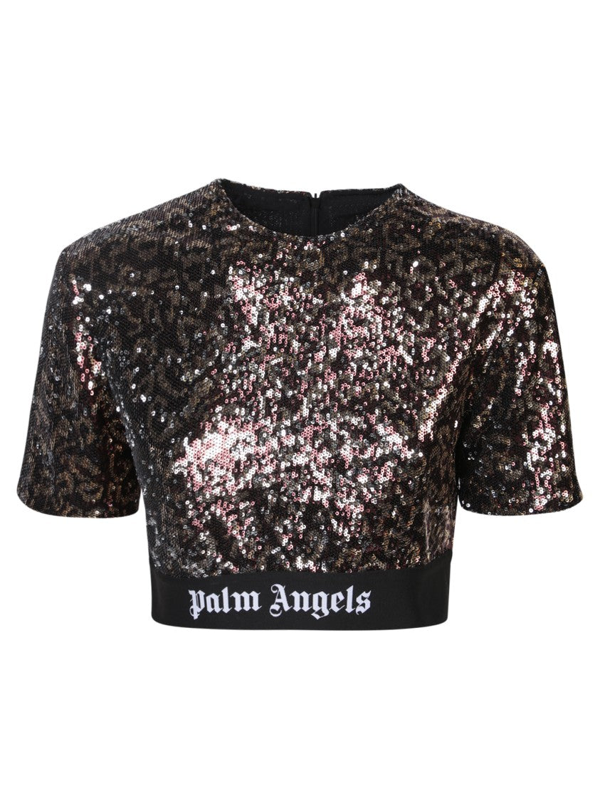 Palm Angels Soft Polyester Blend T-Shirt