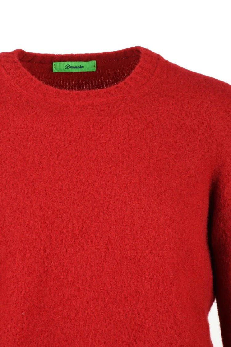 Drumohr Wool Crew Neck Pullover - Red