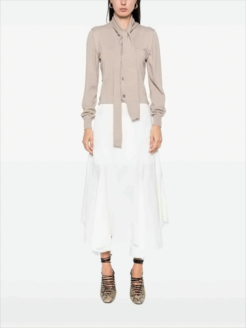 Lemaire Cropped Cardigan With Button Closure