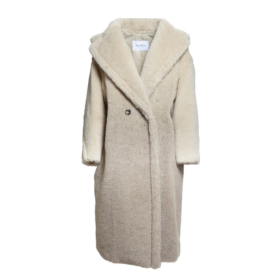 Max Mara Oversized Double-Breasted Teddy Coat