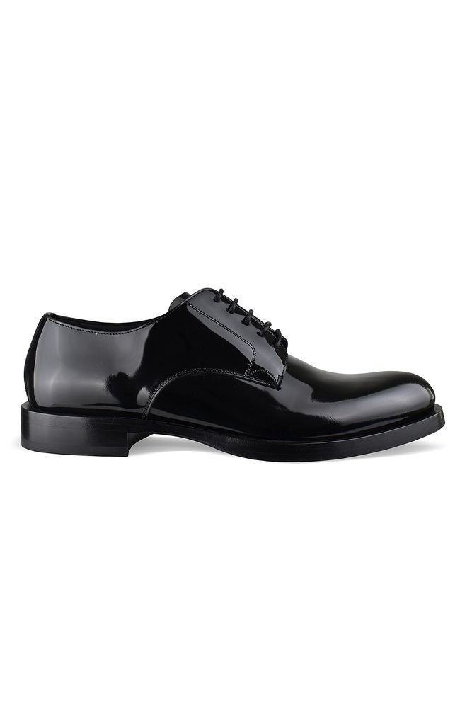 Dolce & Gabbana Black Patent Leather Derbys