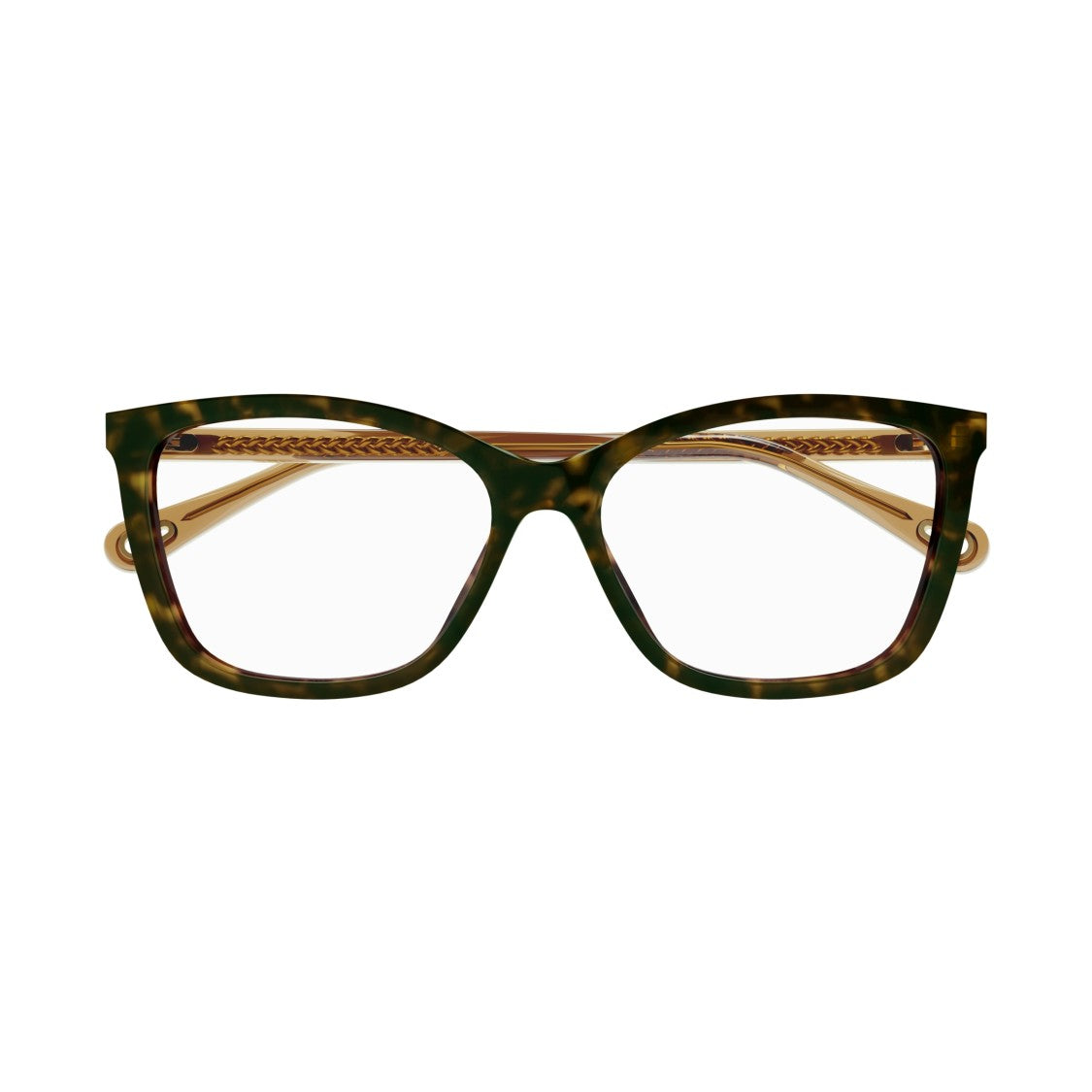 Chloé Ch0118o Square Frame Tortoiseshell Sunglasses
