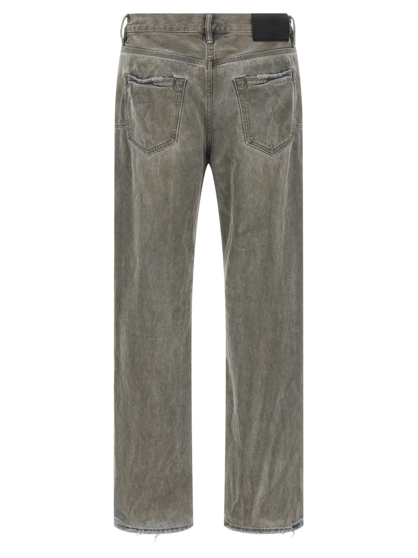 Purple 'P011 Arcilla Dirty' Jeans