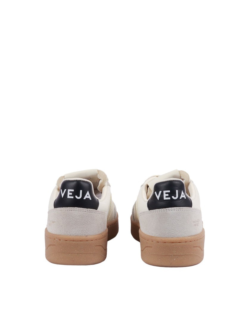 Veja Pure Calcaire Black Perforated Sneakers
