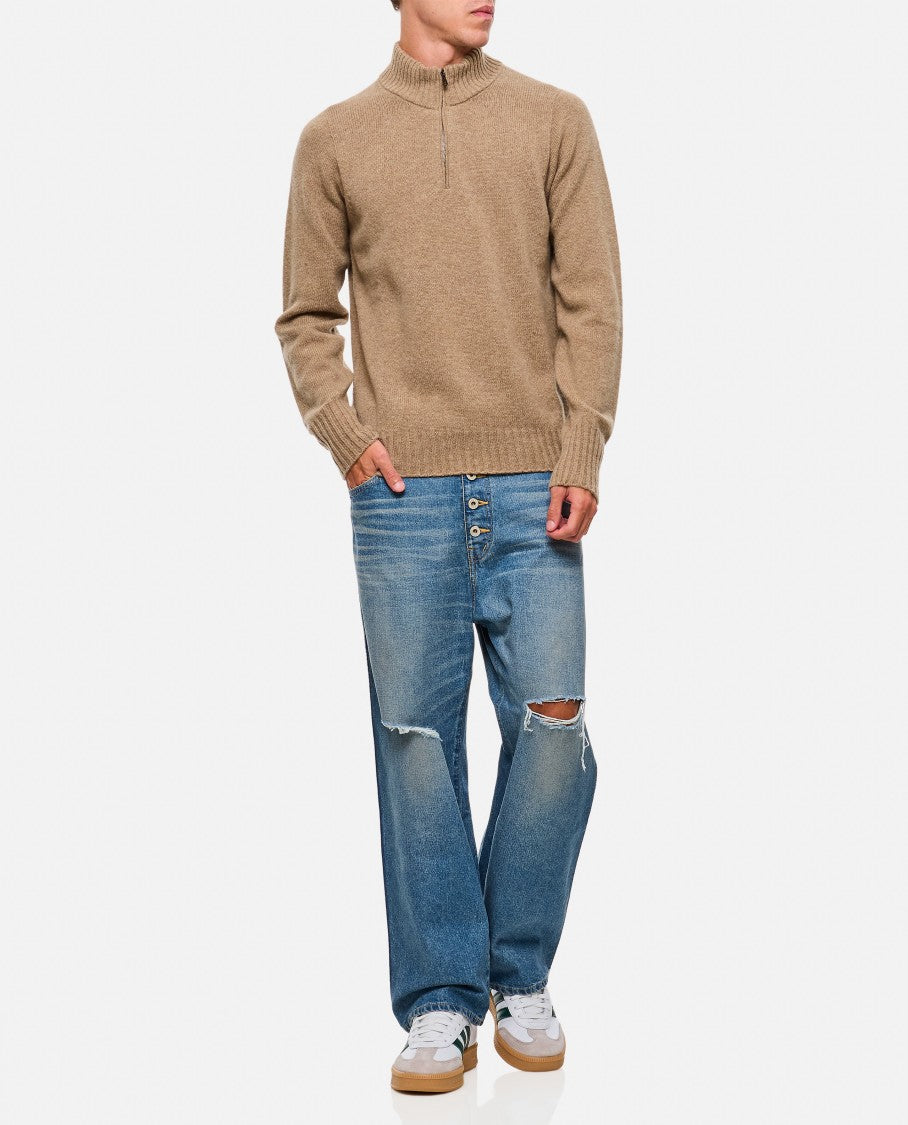 Drumohr Half Zip Sweater