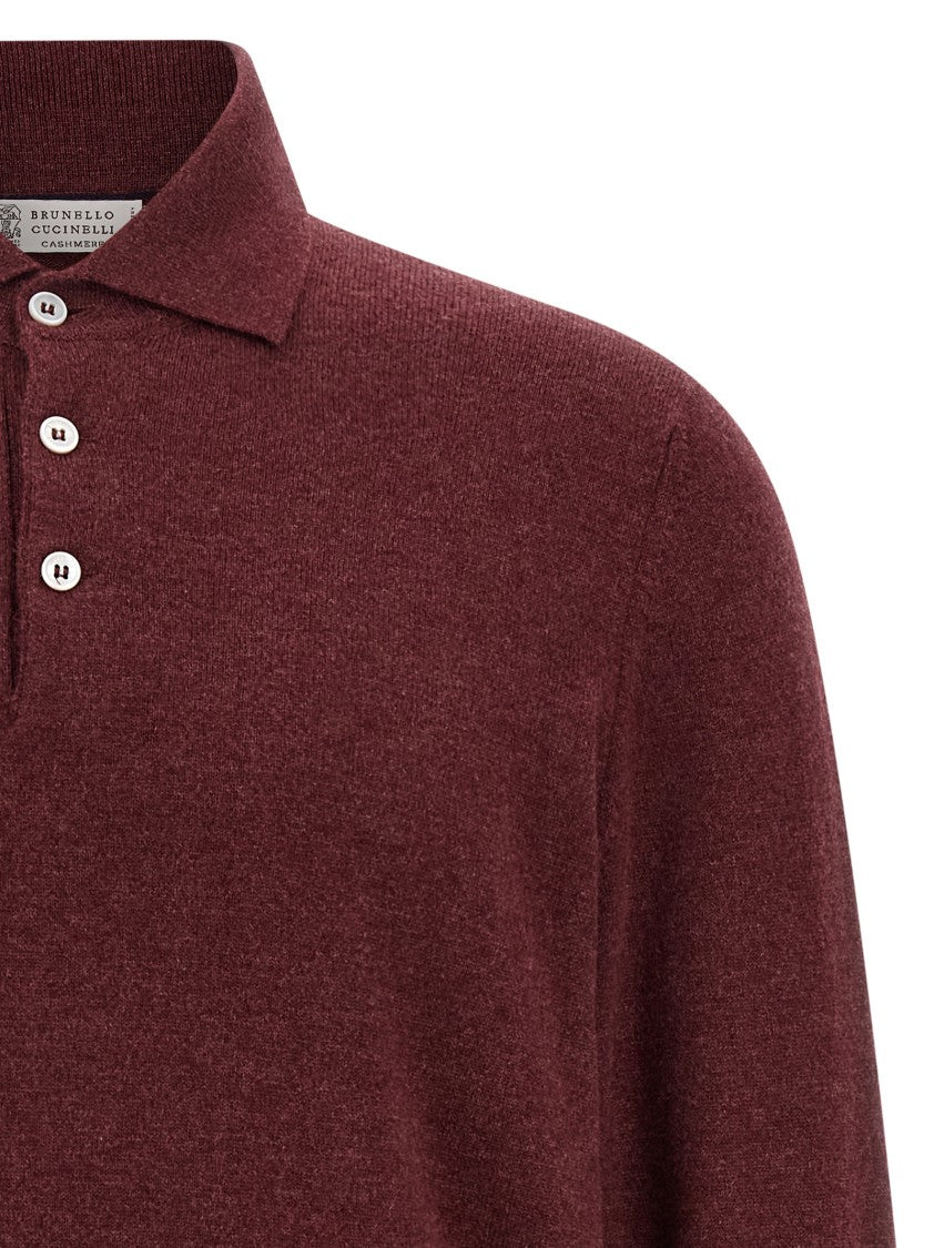 Brunello Cucinelli Cashmere Polo Shirt