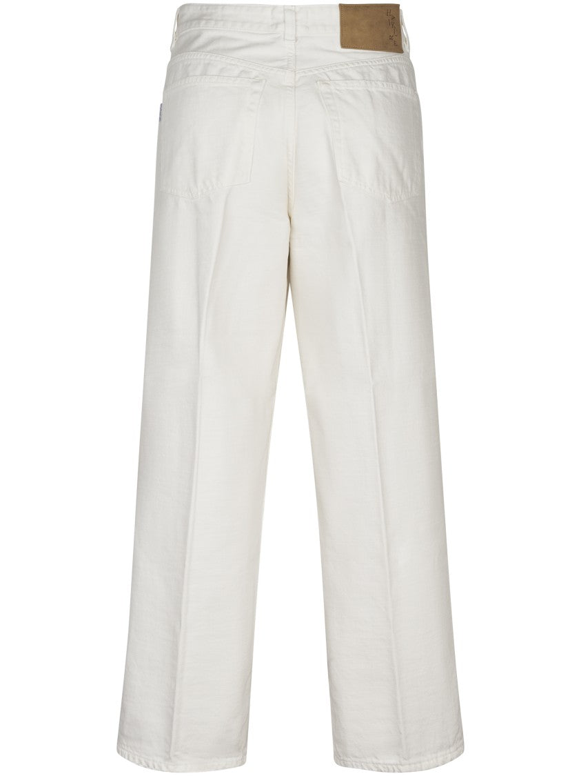Haikure Wide-Leg Trousers With High Waist