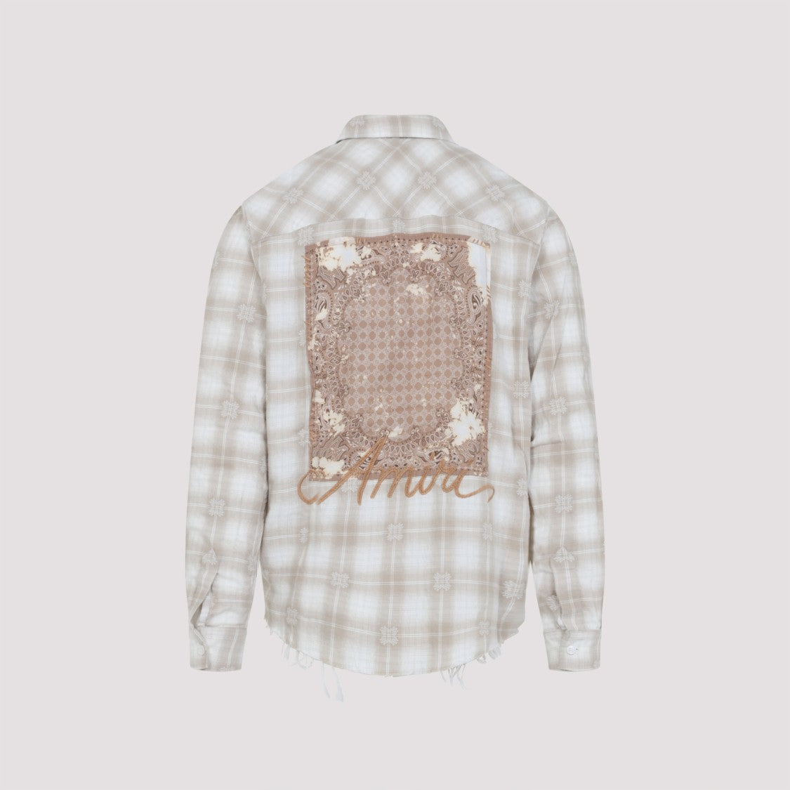 Amiri Relaxed Fit Plaid Shirt
