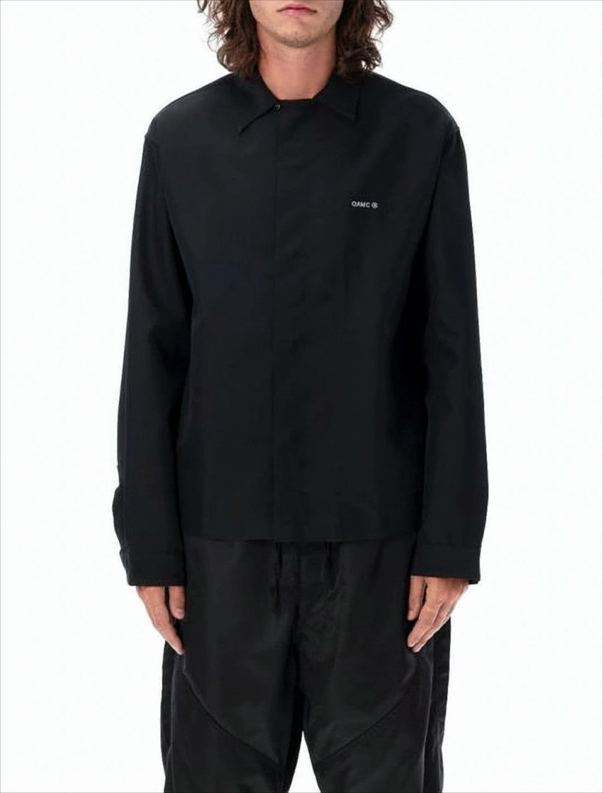 Oamc Long-Sleeve Shirt With Classic Collar