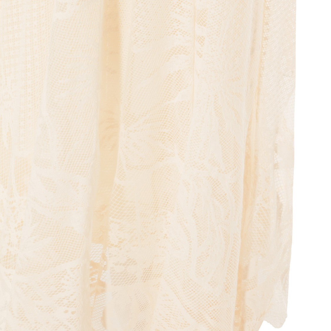 Fabiana Filippi Maxi Skirt With Lace Overlay