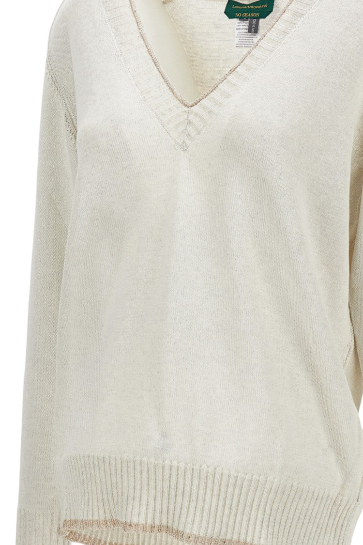 Lorena Antoniazzi Refined White Knitwear Sweater
