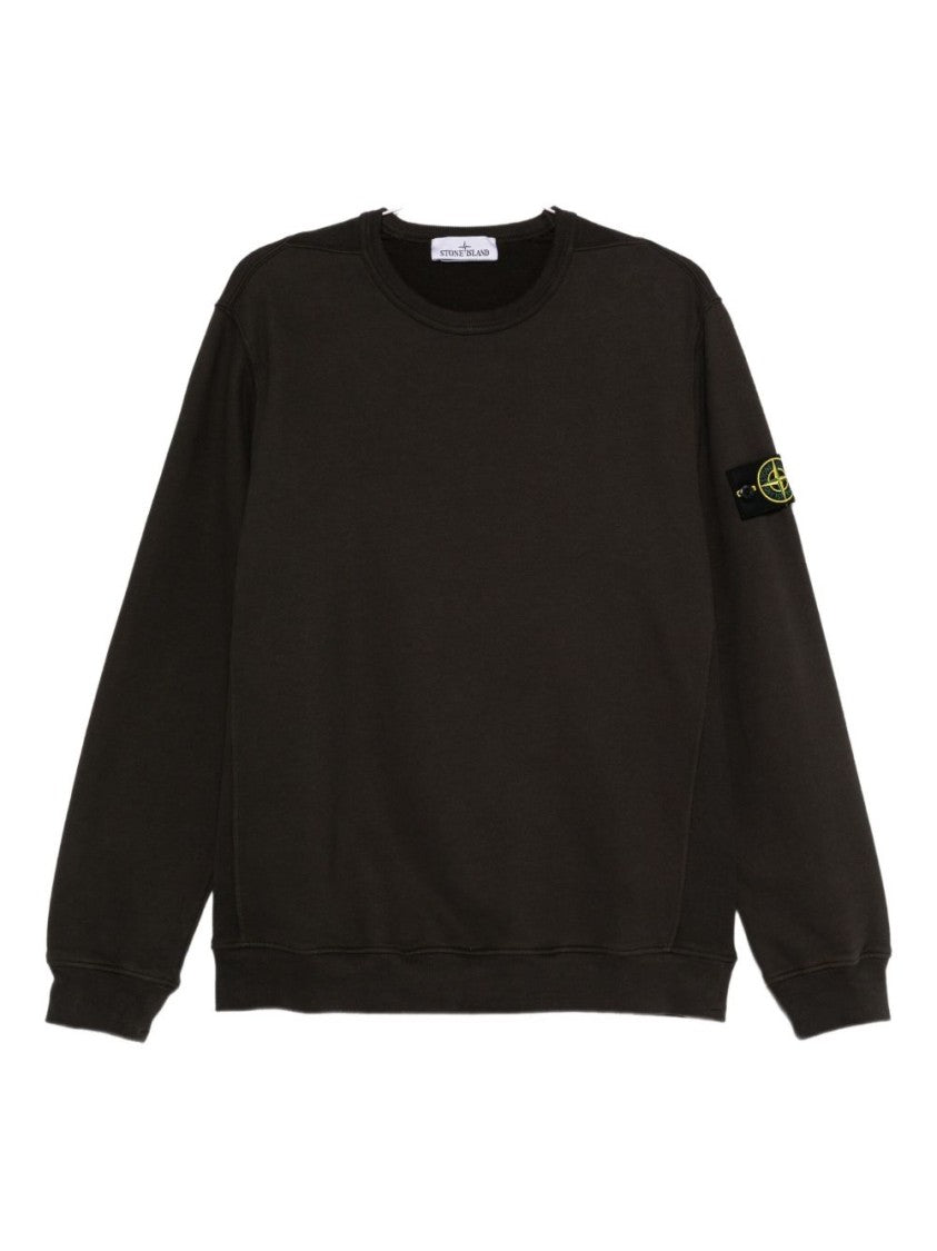 Stone Island Relaxed Fit Dark Grey Stone Island Sweatshirt