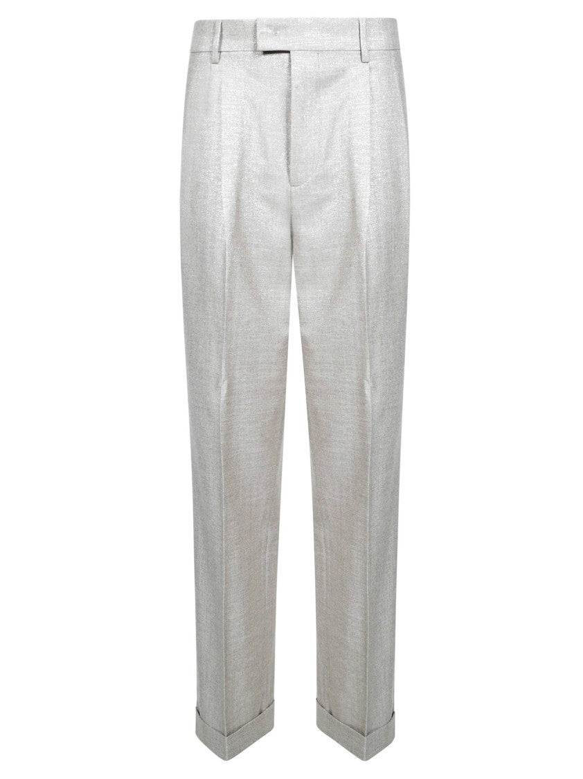 Berwich Tailored High-Waisted Straight-Leg Pants