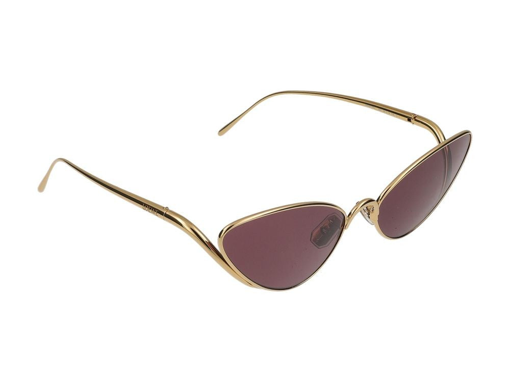 Loewe Gold Cat-Eye Metal Sunglasses