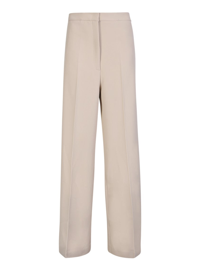Blanca Vita Ivory Palazzo Trousers