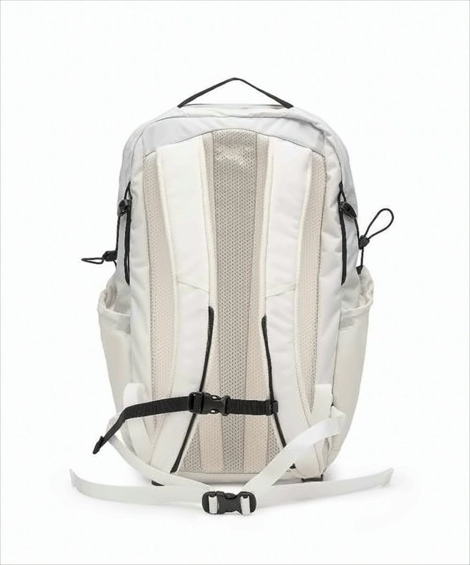 Arc'teryx Streamlined White Backpack With Padded Straps And Multiple Compartments