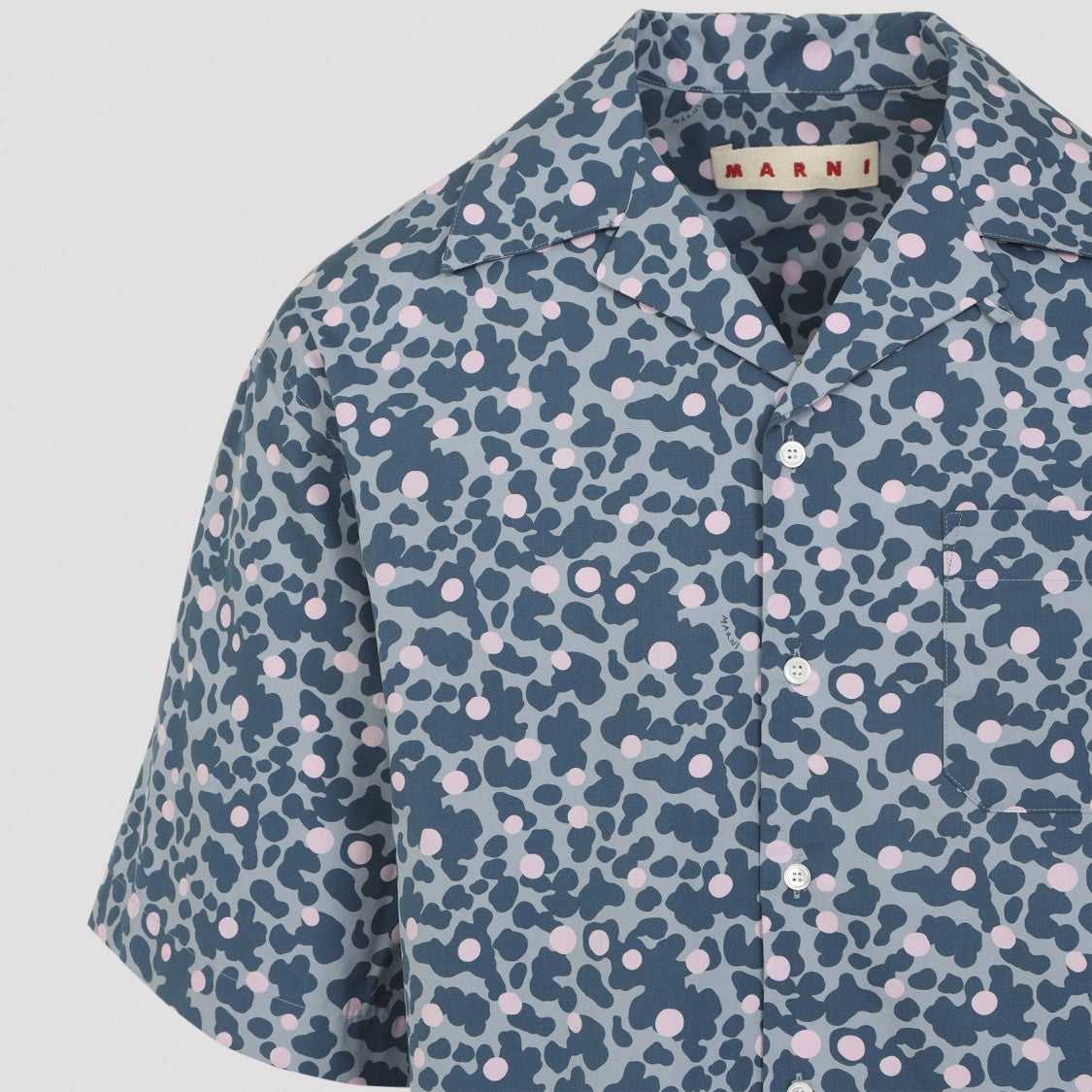 Marni Ss Blue Cotton Shirt
