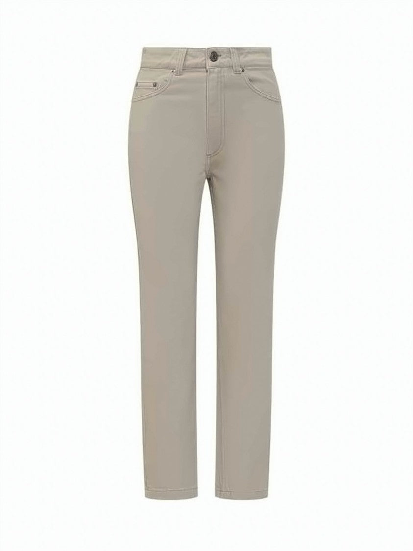 Ami Paris Classic Five-Pocket Straight Pants With Tailored Silhouette
