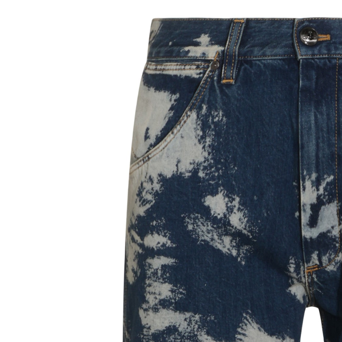 Vivienne Westwood Relaxed Fit Tie-Dye Denim Jeans