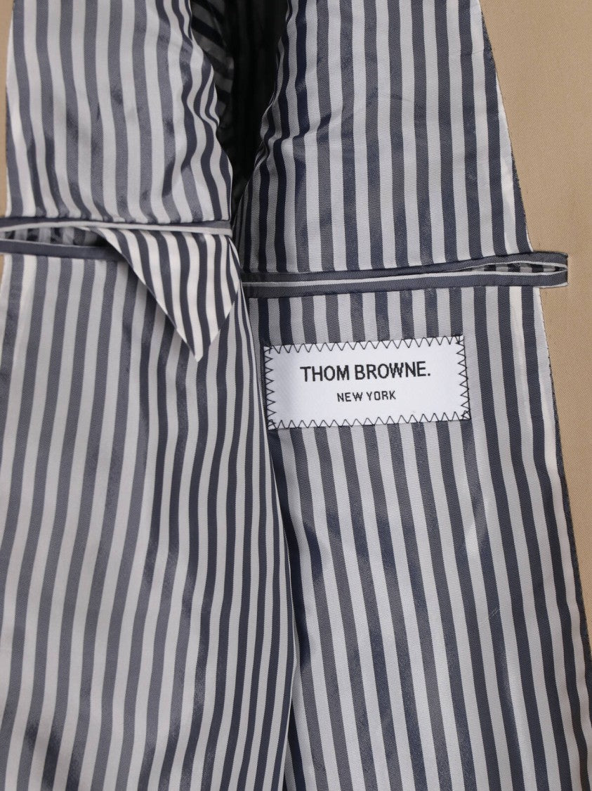 Thom Browne Beige Mackintosh Bal Cotton Jacket