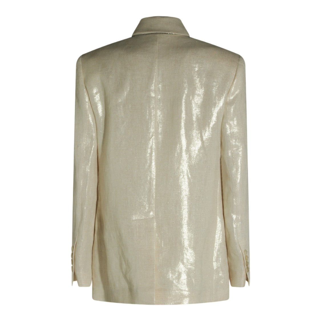 Brunello Cucinelli Double-Breasted Jacket With Wide Lapels And Textured Finish