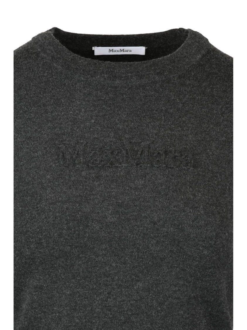 Max Mara Fitted Long-Sleeve Base Layer Top In Soft Knit Fabrication
