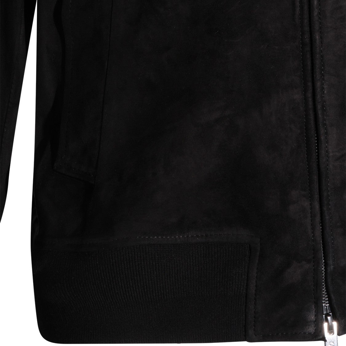 Salvatore Santoro Matte Finish Black Jacket With Classic Collar