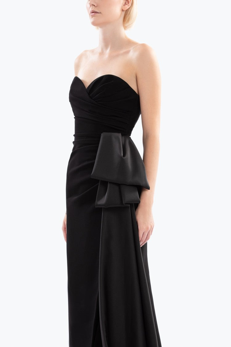 Saiid Kobeisy Strapless Long Dress