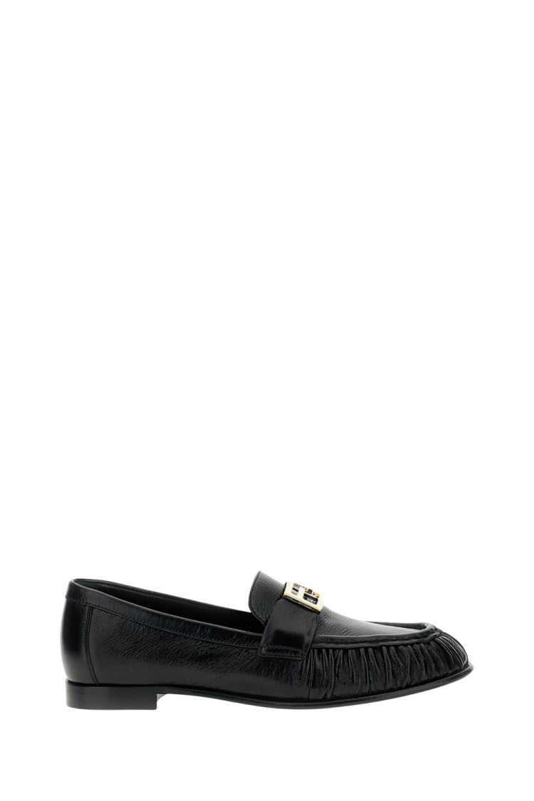Fendi Black Nappa Leather Loafer