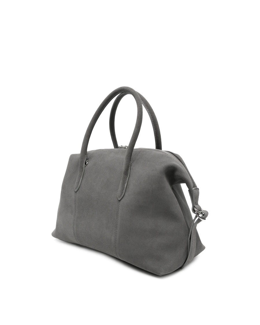 Patrizia Pepe Suede Leather Structured Handbag