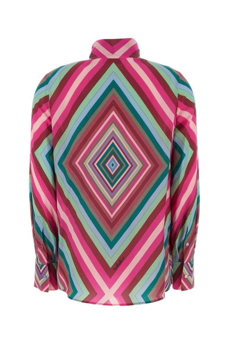 Valentino Garavani Printed Crepe Shirt