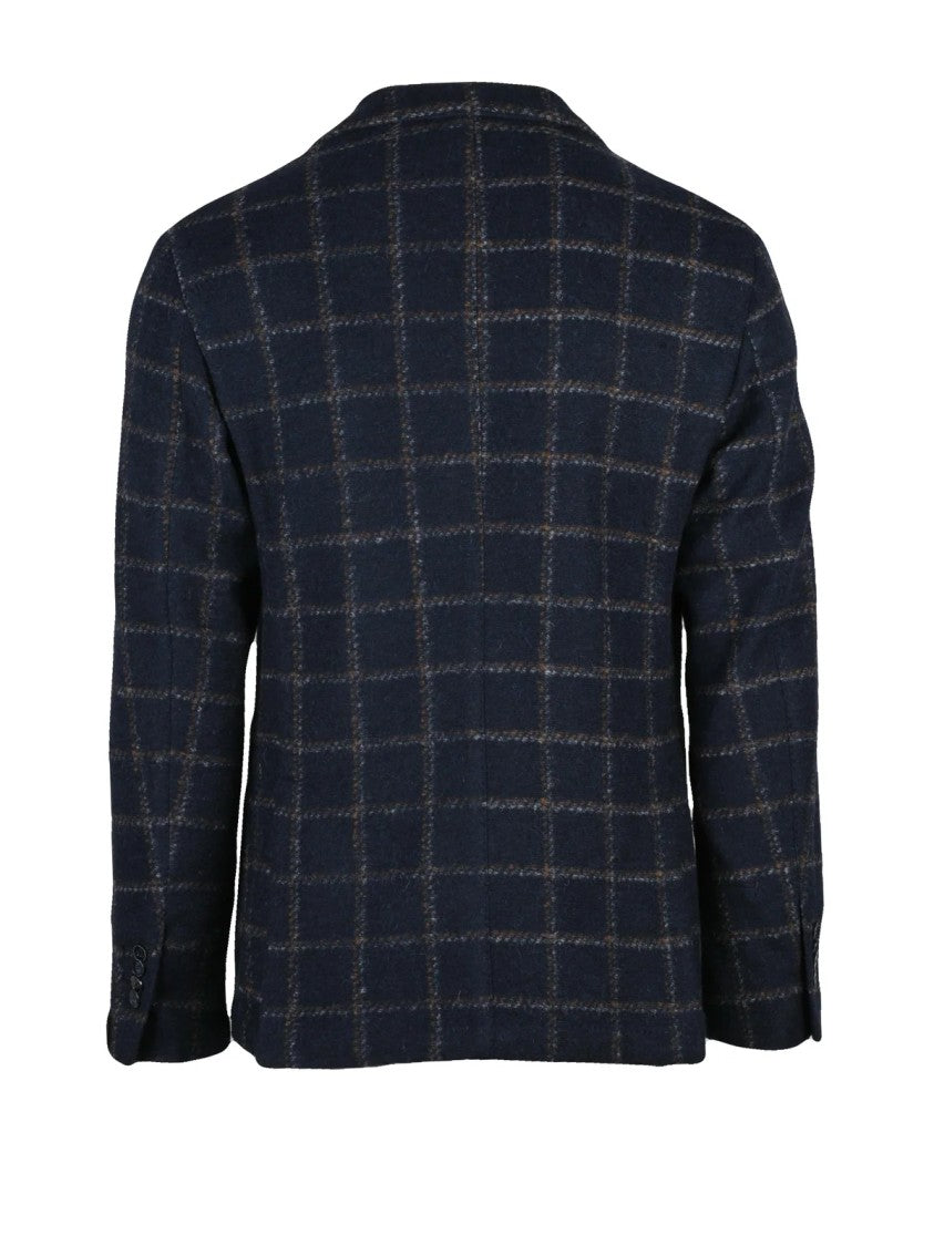 L.B.M. 1911 Round Jacket In Wool-Polyester Blend With Button Closure