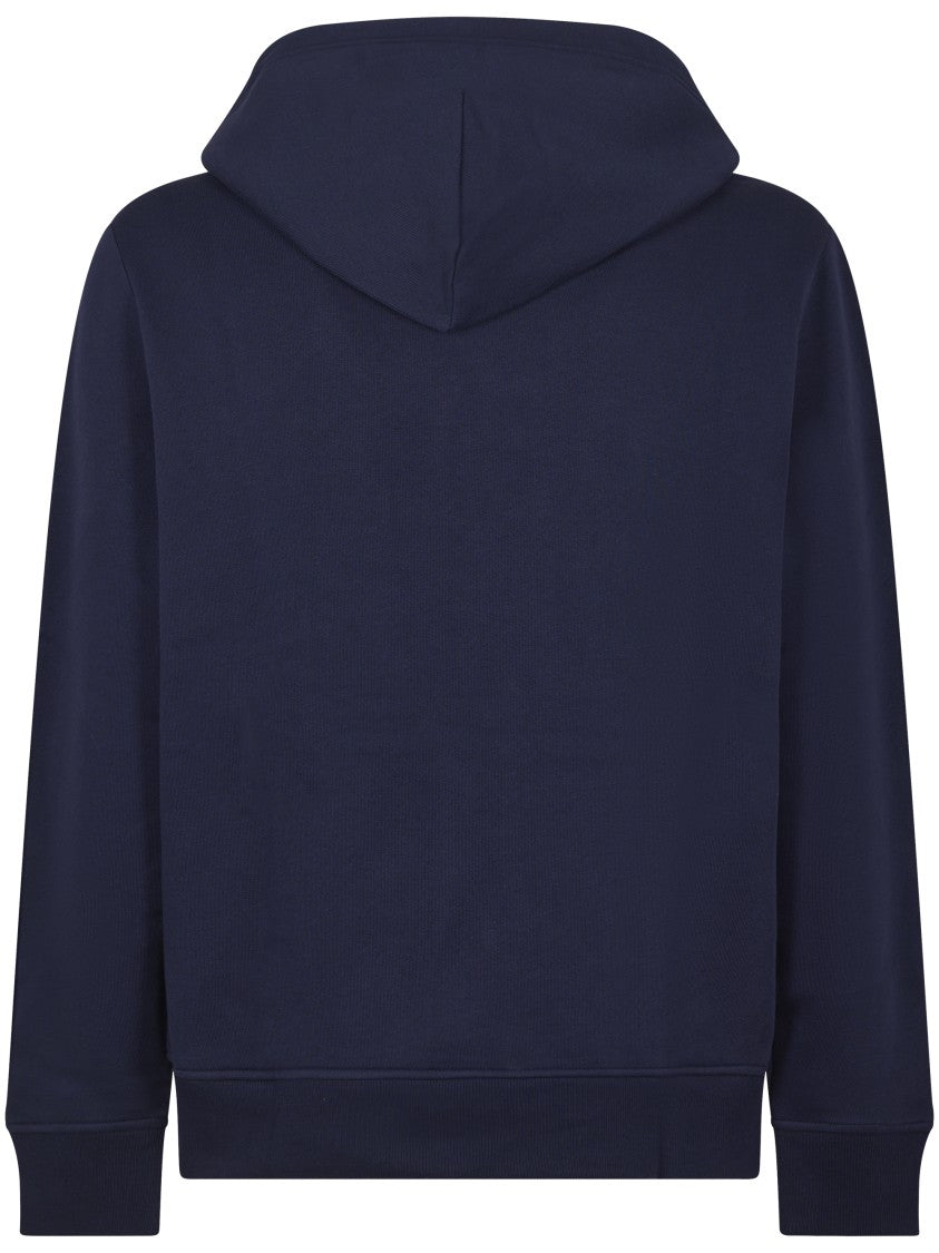 Polo Ralph Lauren Long Sleeve Hoodie With Kangaroo Pocket And Bold Embroidery