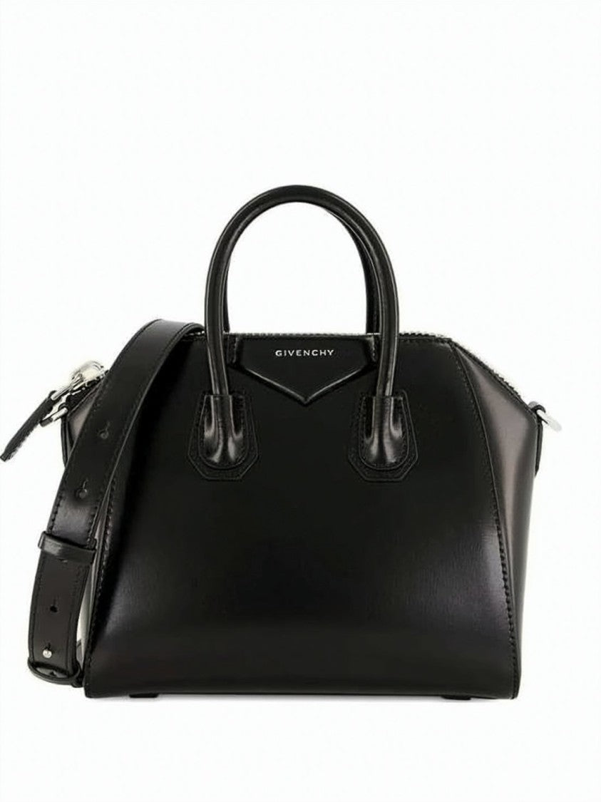 Givenchy Structured Calf Leather Tote Bag