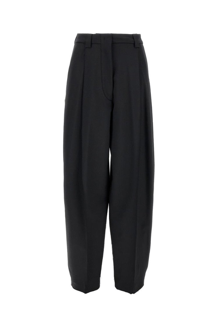 The Latest "Cara" Wool Blend Trousers