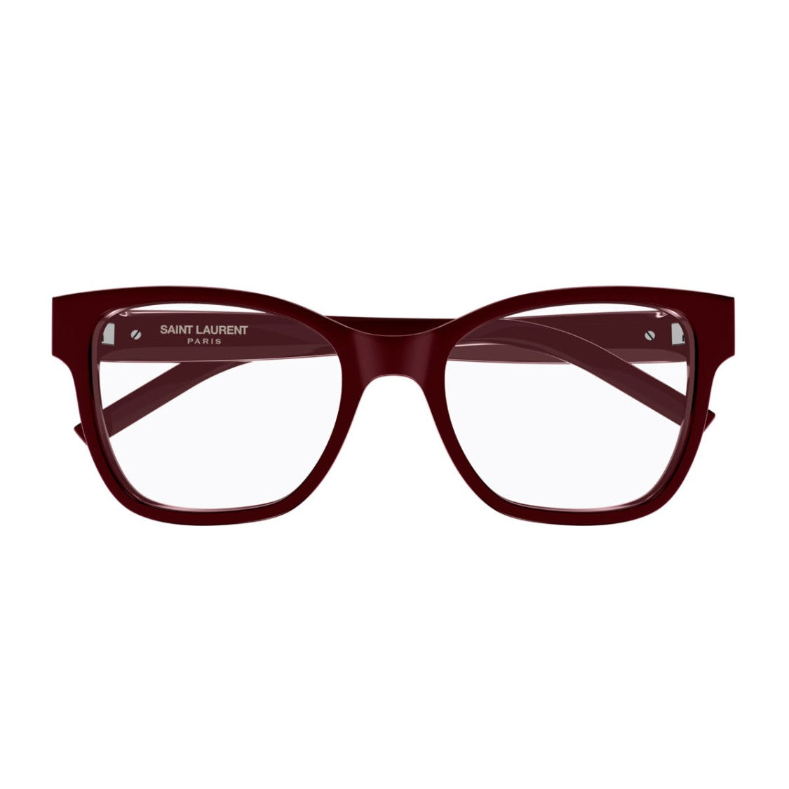 Saint Laurent Burgundy Sl M158 Acetate Square Sunglasses