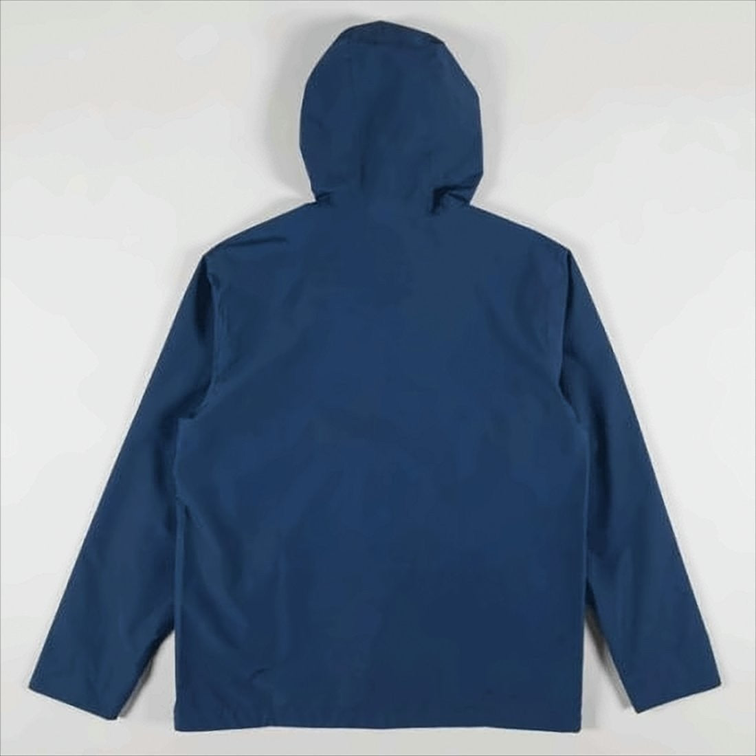 Patagonia Deep Blue Casual Jacket With Adjustable Hood And Functional Design